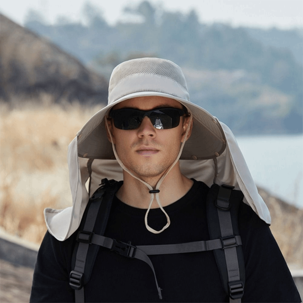 Women'S Fashion Visor - Moda kumaş erkek güneş şapkası büyük