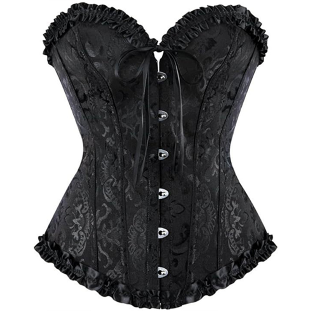 Women'S Fashion Victorian - Korse Üst Artı Boyutu Kadın Büstiyer