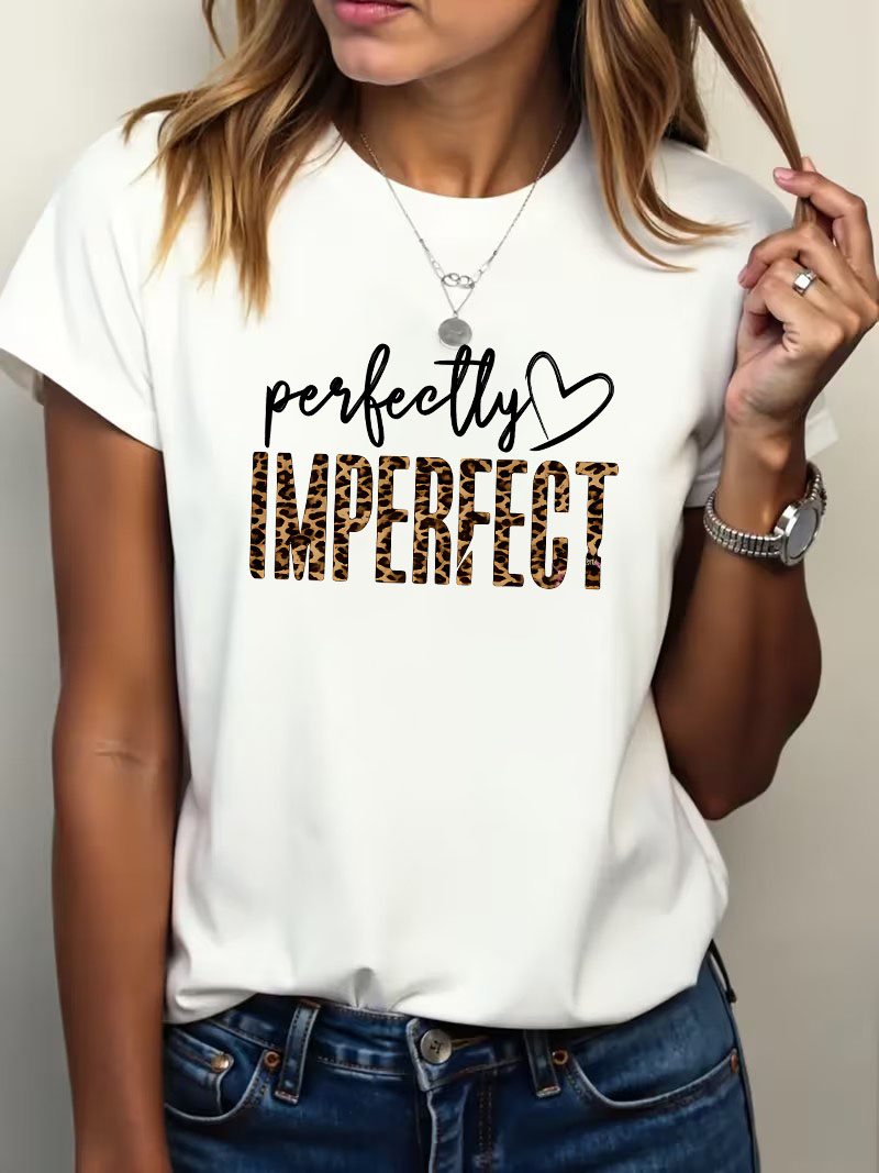 Women Fashion Quotes - Grafik Mükemmel Mükemmel Olmayan Aşk Kalp