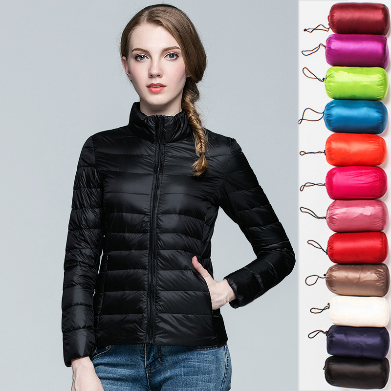 Women'S Fashion Parka - Kadın Kısa Balon Ceket 2025 Yeni