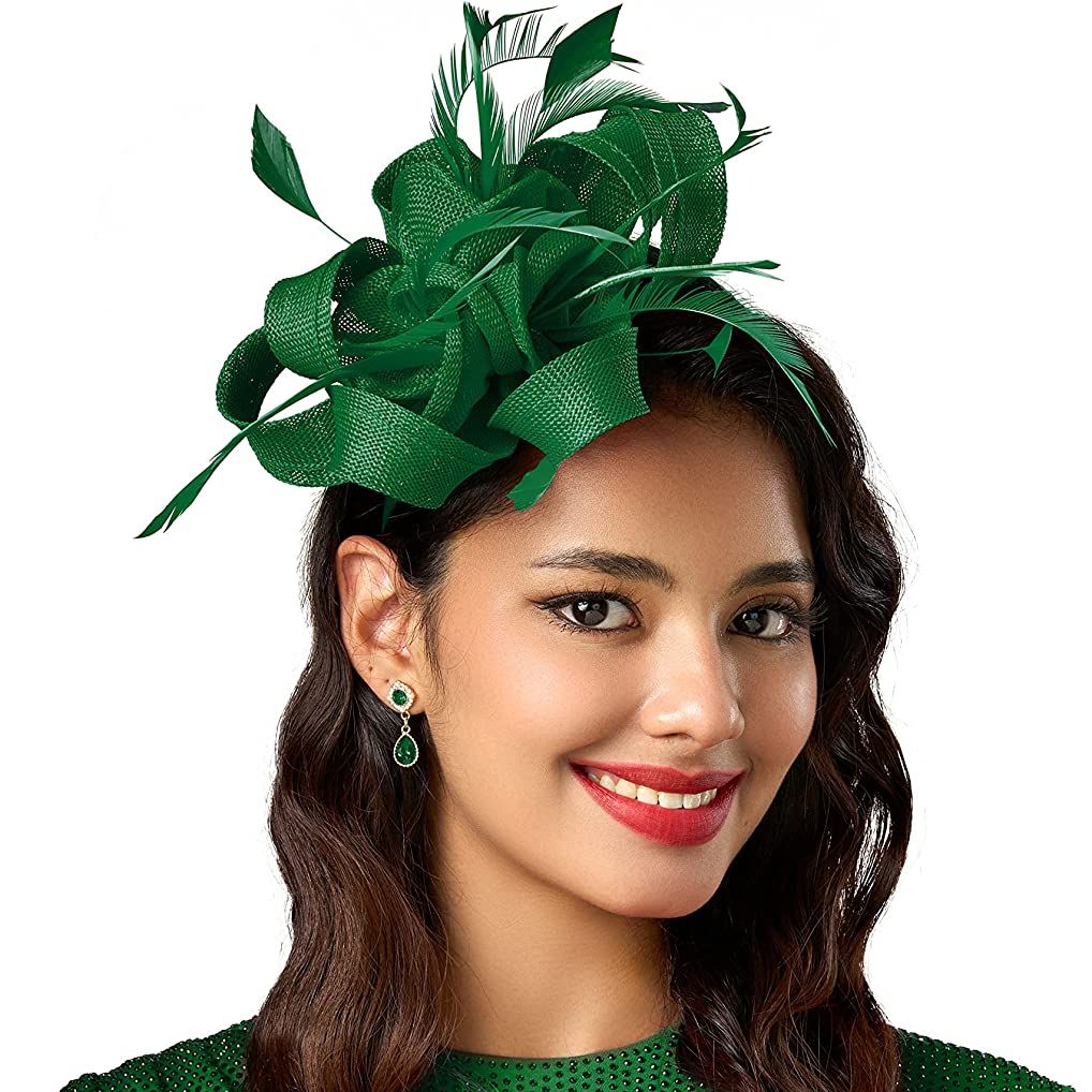 Women'S Fashion Kentucky Derby - Zarif kadın çiçek fascinkentucky Kentucky kafa
