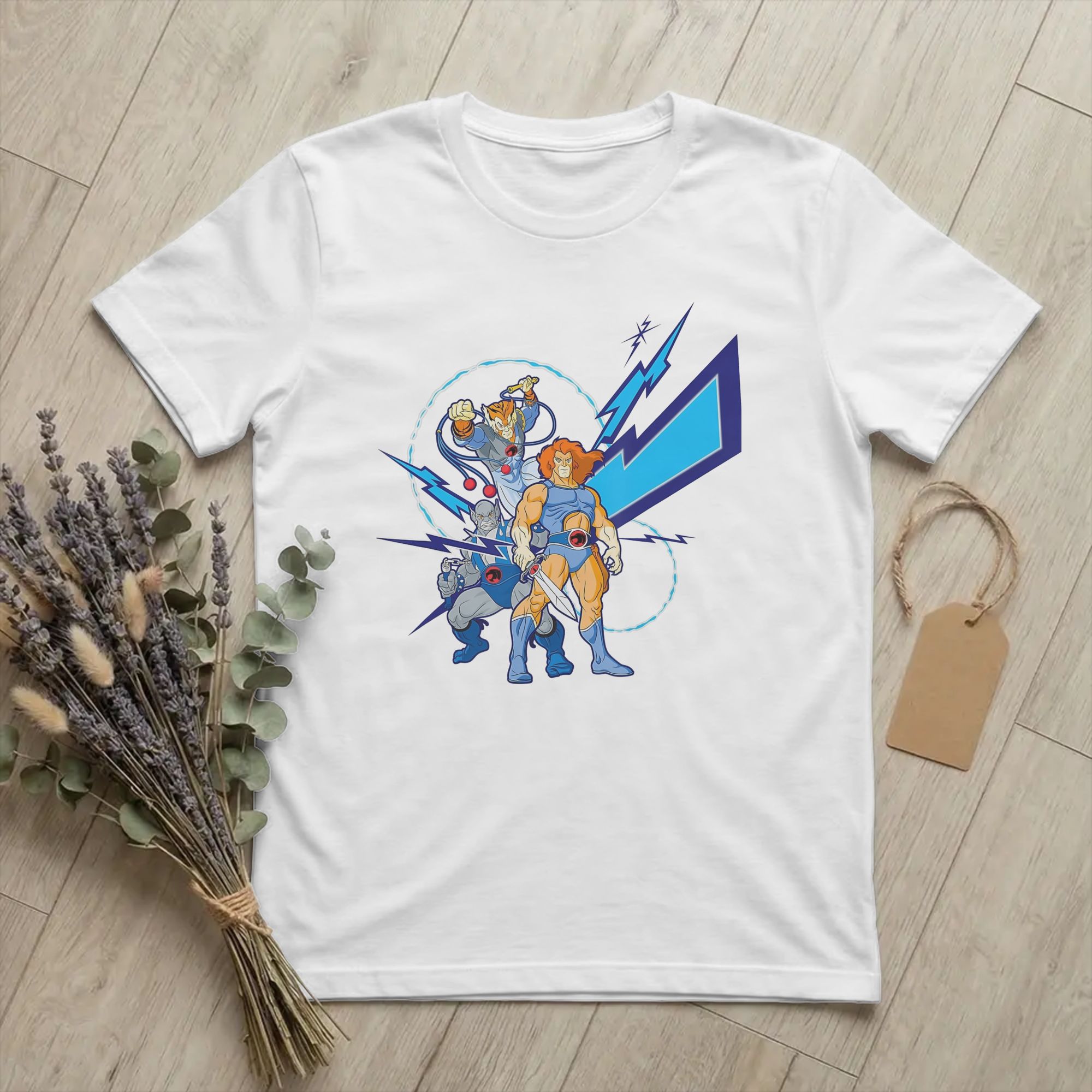 Women'S Fashion From The 80S - Streetwear Aslan Desenli Havalı Animasyon Çizgi