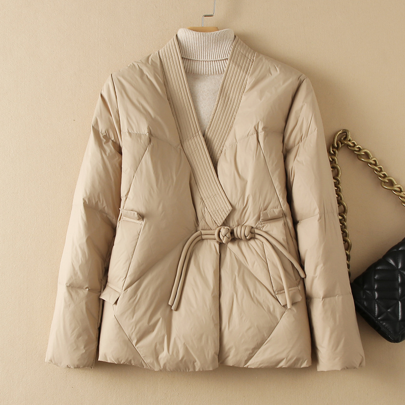 Women'S Fashion Parka - SEDUTMO Bahar Büyük Boy Ördek uzun