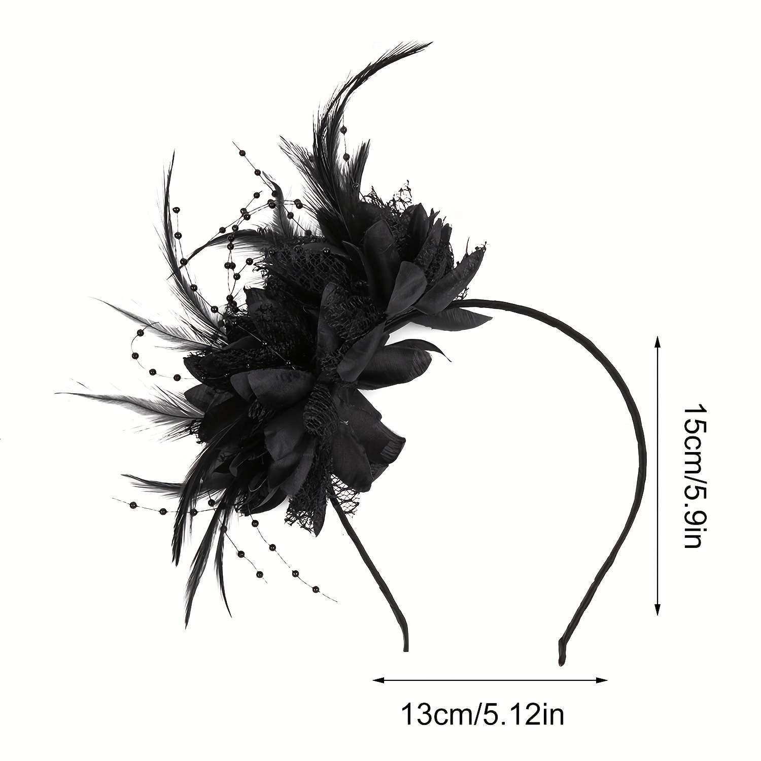 Women'S Fashion Kentucky Derby - 1 adet Fascinator Şapkalar Kadınlar Için