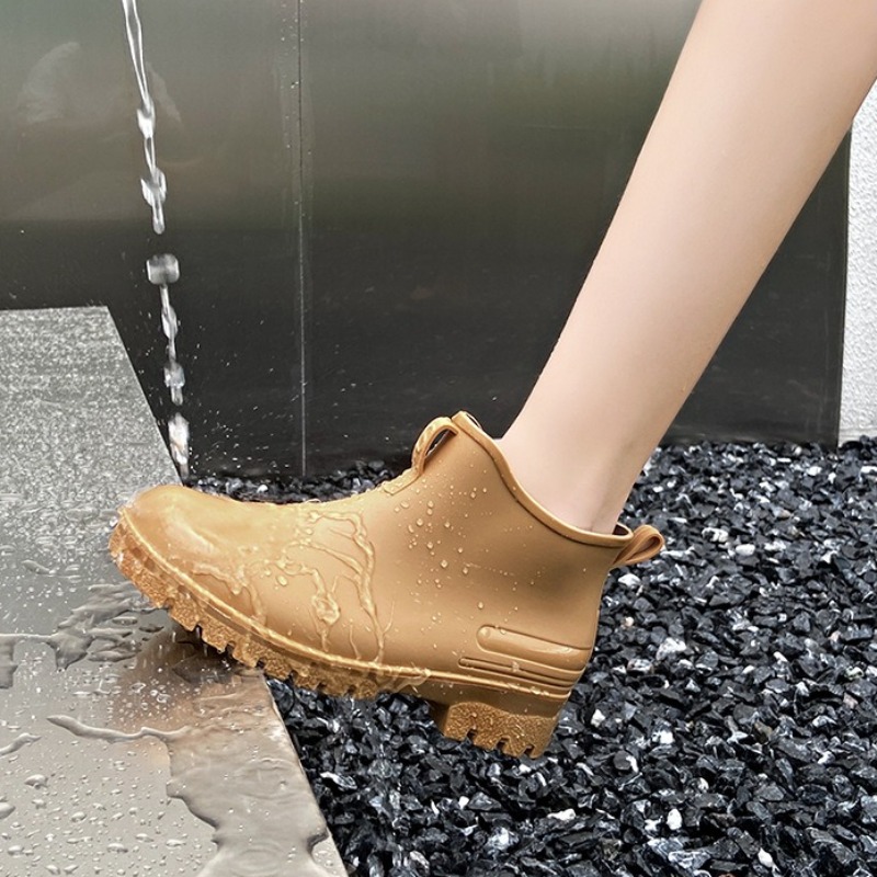 Women'S Fashion Rain Boots - Büyük Beden Kadın Ayakkabıları 2026 Sonbahar