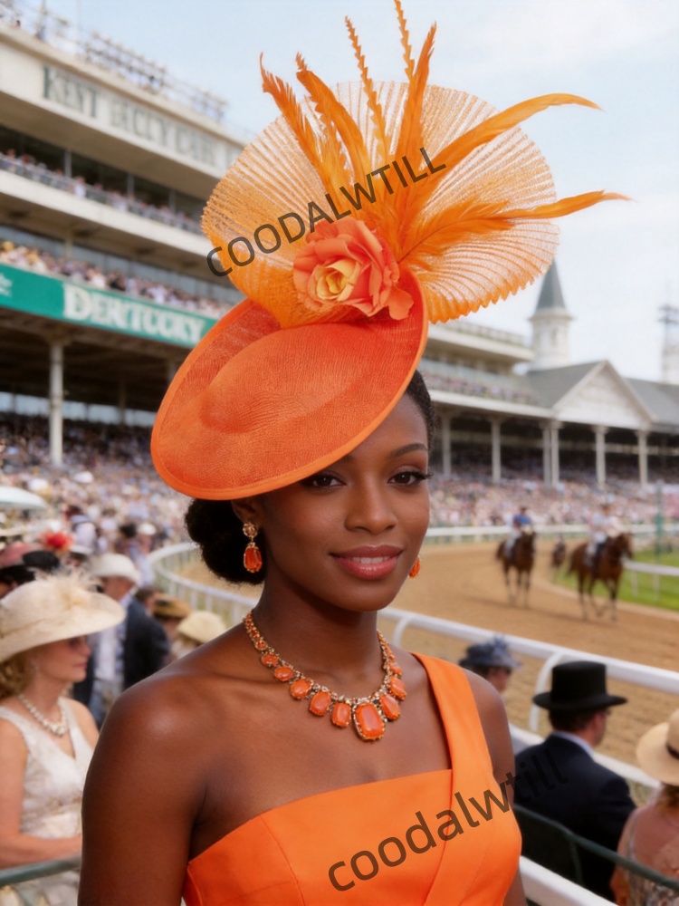 Derby At Yarışı Başlığı Kırmız - Women'S Fashion Kentucky Derby incelemesi ve fiyatı