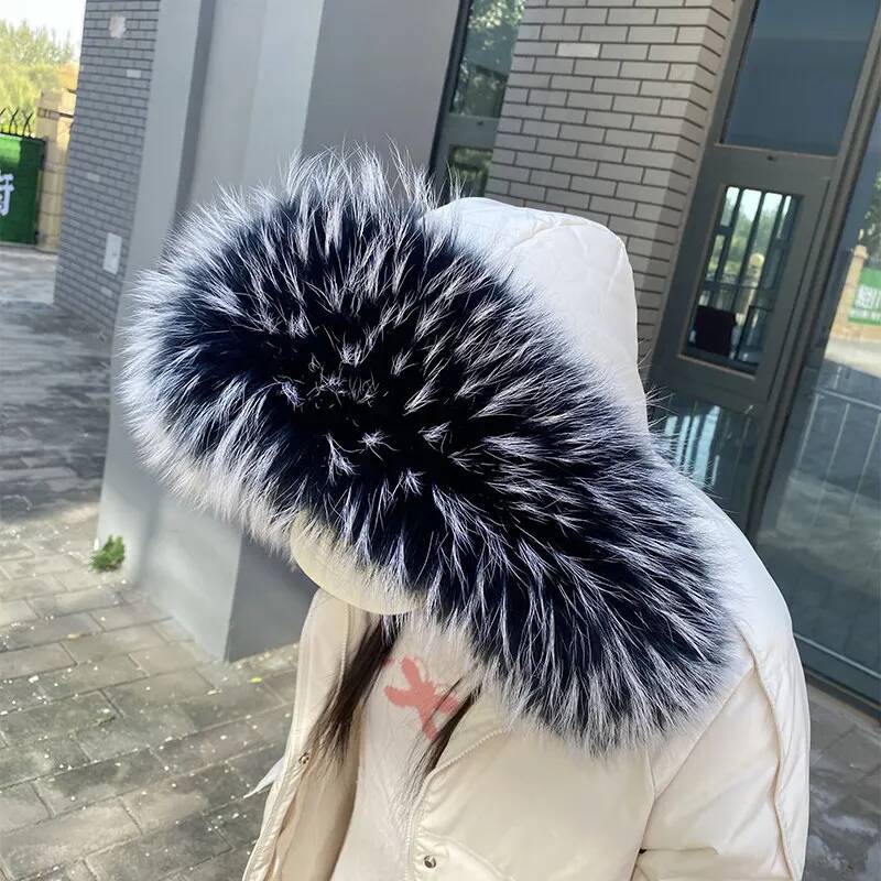 Rakun Kürk Yaka Ceketler İçin  - Women'S Fashion Parka incelemesi ve fiyatı