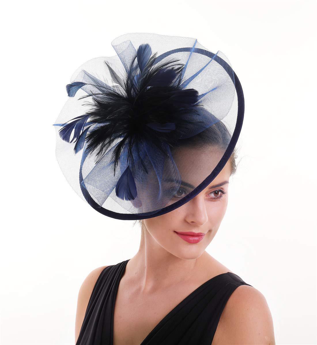 Kadın tüy ator ator şapka örgü - Women'S Fashion Kentucky Derby incelemesi ve fiyatı