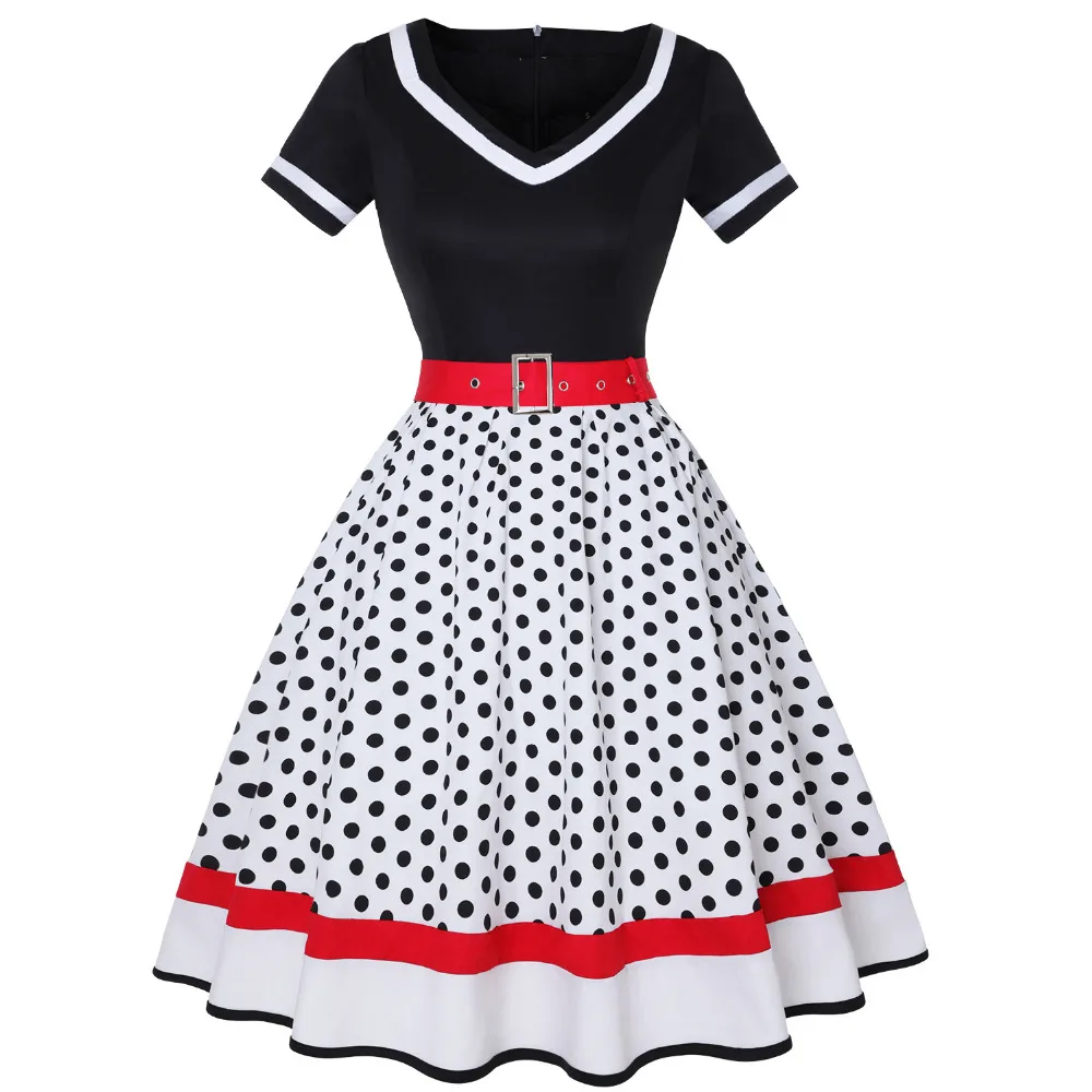 Vintage V Yaka Kısa Kollu Salı - Women'S Fashion In The 50S incelemesi ve fiyatı
