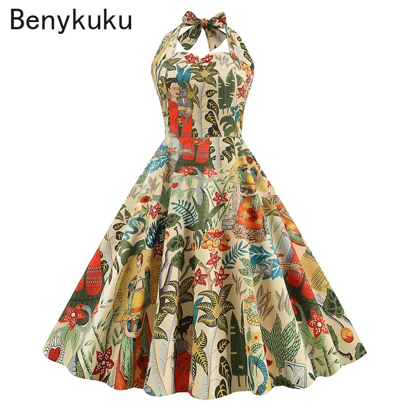Kadın yaz baskı 50s 60s Vintag - Women'S Fashion In The 50S incelemesi ve fiyatı
