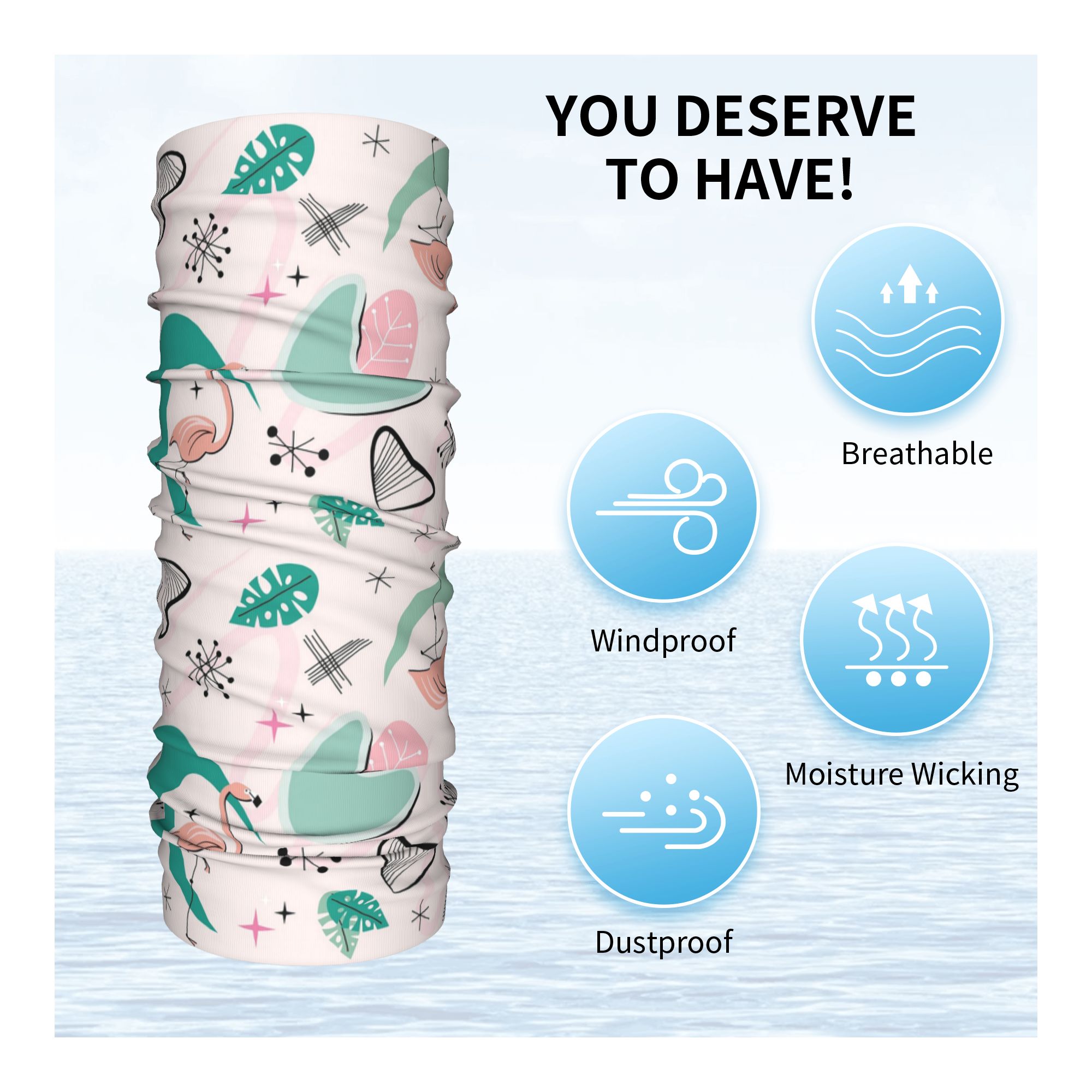 Atomik 50'ler Flamingo Bandana - Women'S Fashion In The 50S incelemesi ve fiyatı