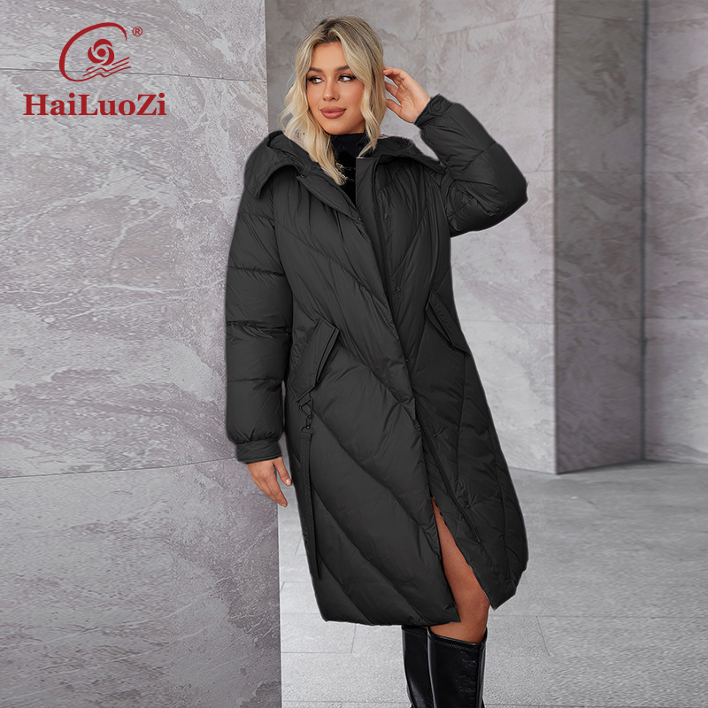 HaiLuoZi 2024 kadın kış artı b - Women'S Fashion Parka incelemesi ve fiyatı