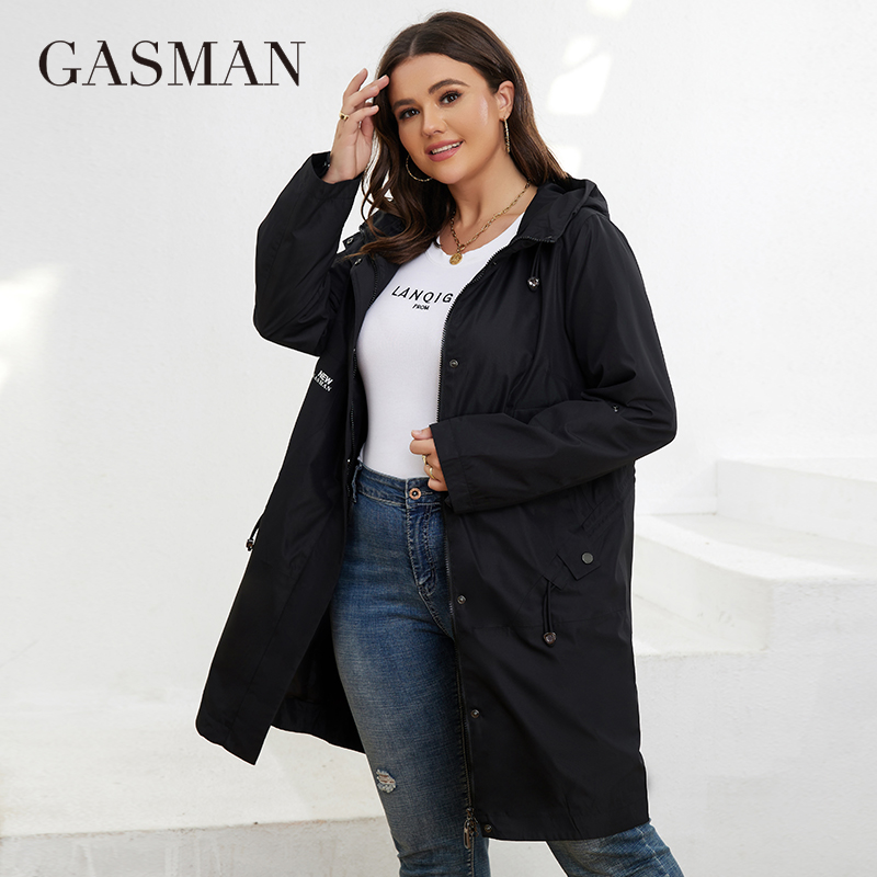 GASMAN sonbahar trençkot artı  - Women'S Fashion Parka incelemesi ve fiyatı