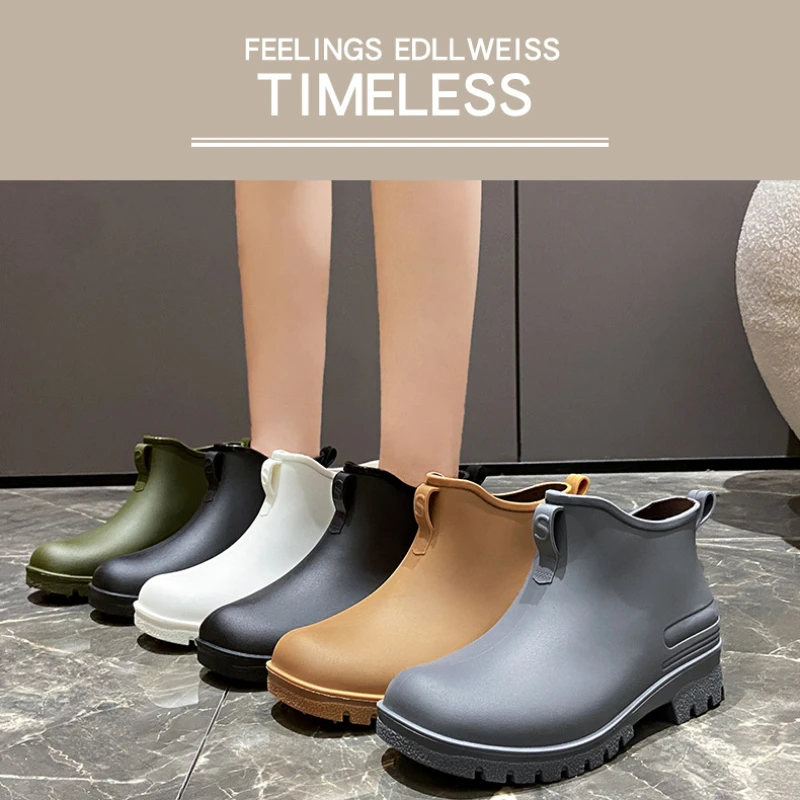 Çift moda yağmur çizmeleri açı - Women'S Fashion Rain Boots incelemesi ve fiyatı