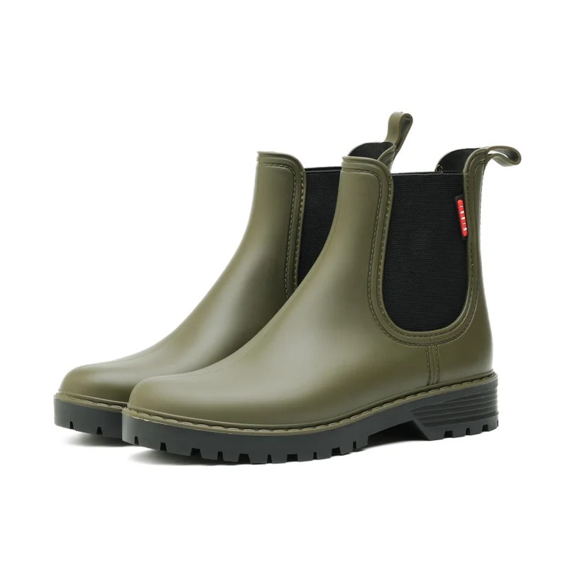 Kadın Kısa Konçlu Kaymaz Yağmu - Women'S Fashion Rain Boots incelemesi ve fiyatı