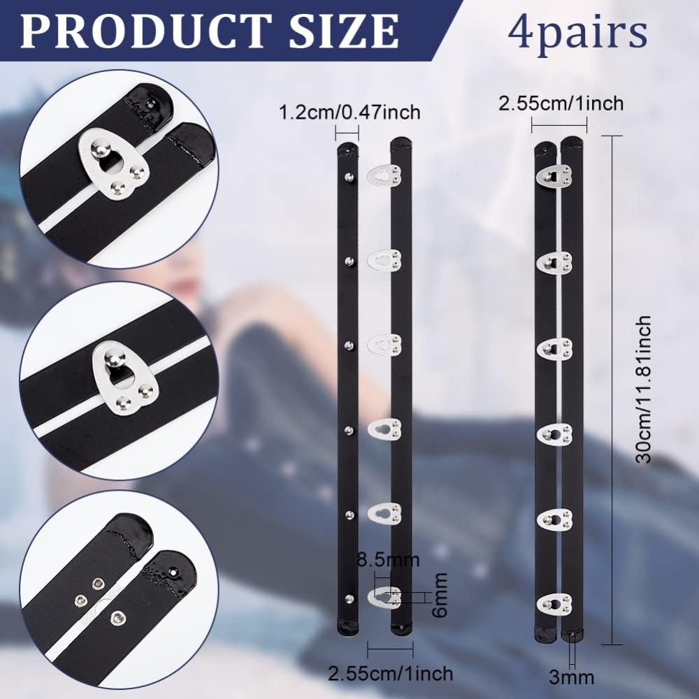 4 Çift 201 Paslanmaz Çelik Kor - Corset Top Boned incelemesi ve fiyatı
