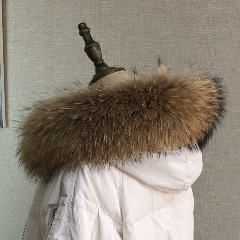 Ceket için gerçek kürk yaka Pa - Women'S Fashion Parka incelemesi ve fiyatı
