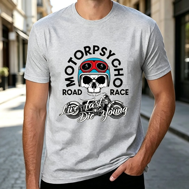 Motopsyco Biker Skull Tişört E - Women Fashion Quotes incelemesi ve fiyatı