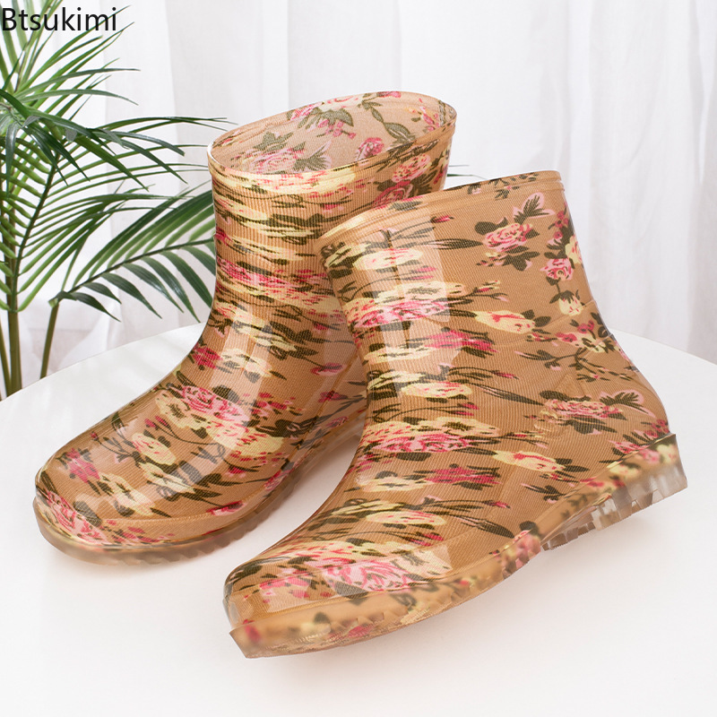 Moda kadın su geçirmez yağmur  - Women'S Fashion Rain Boots incelemesi ve fiyatı
