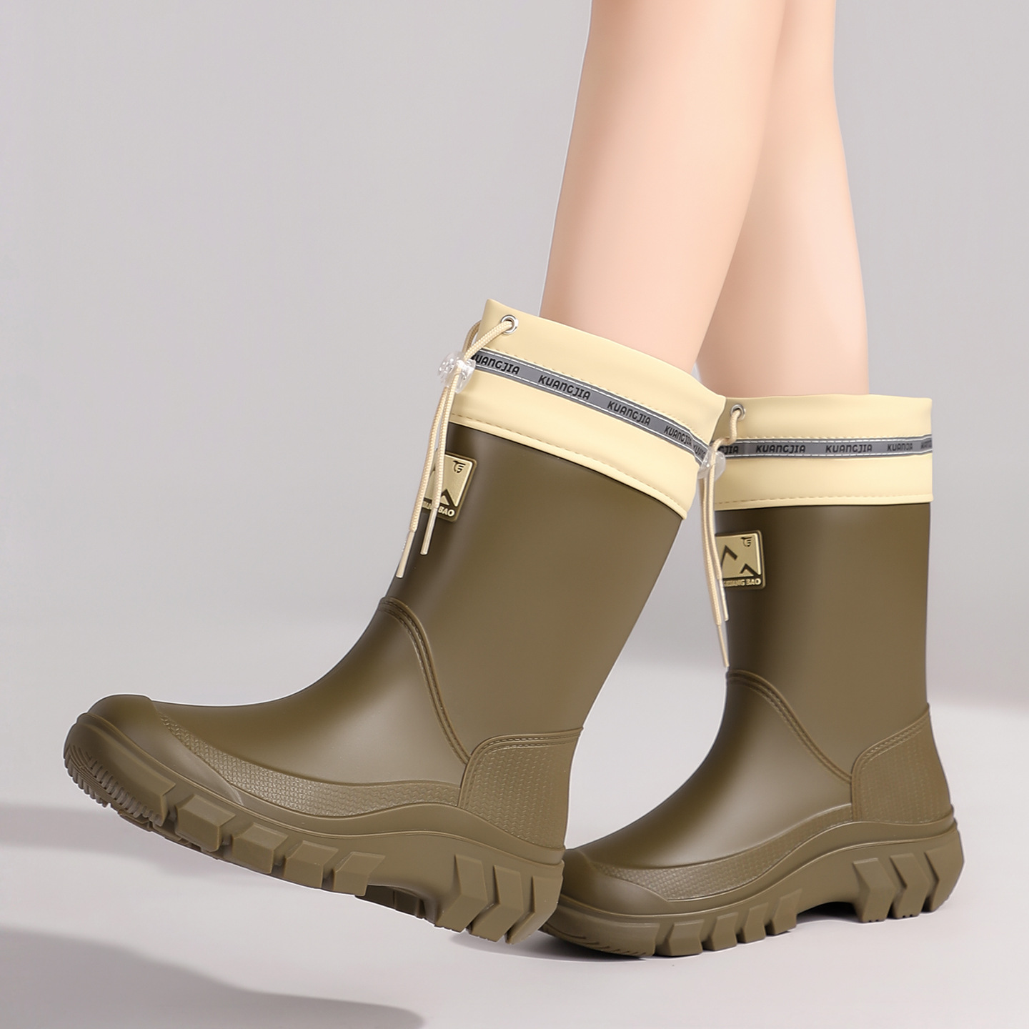 Kadınlar İçin Orta Boy Yünlü A - Women'S Fashion Rain Boots incelemesi ve fiyatı