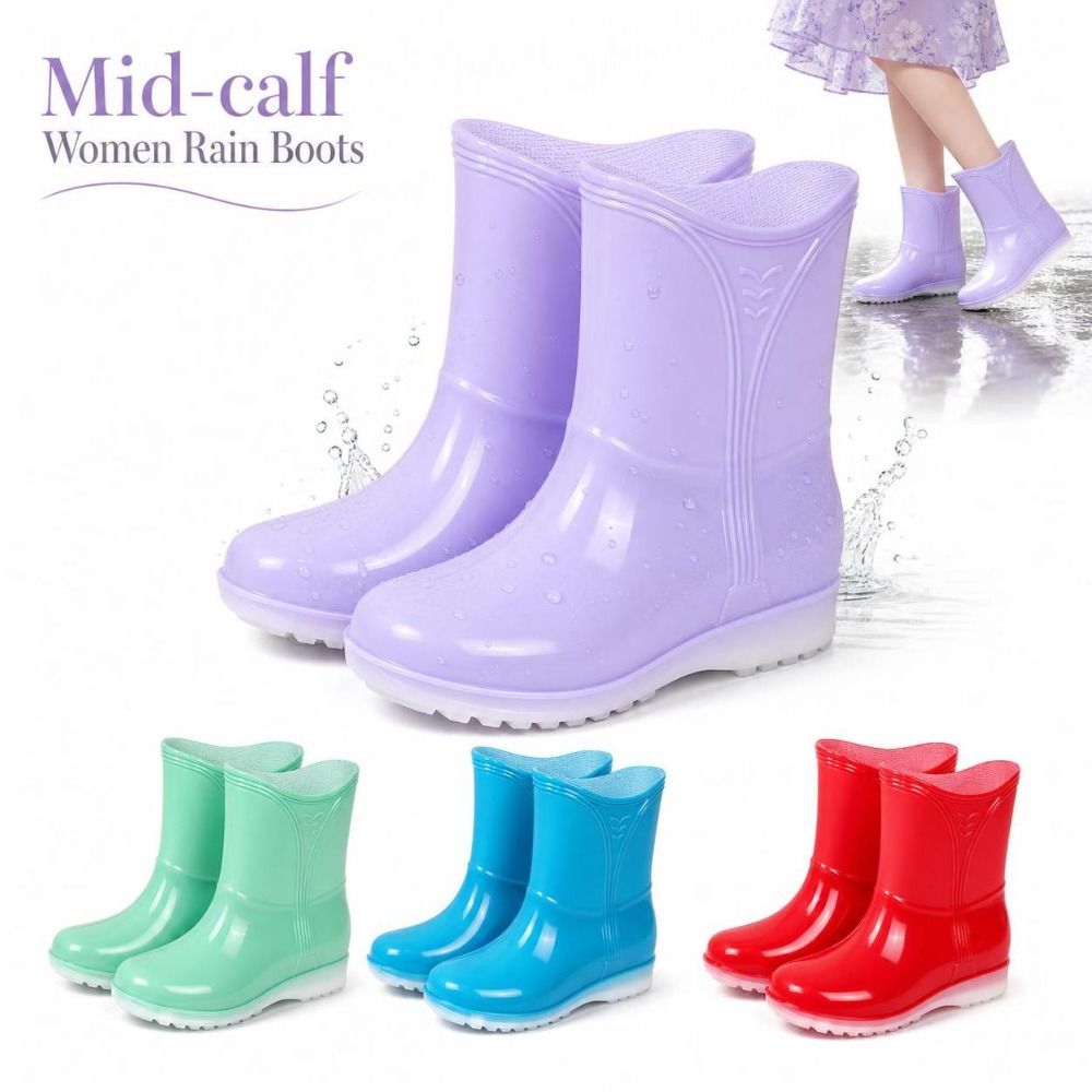 Bilek Boyu Kadın Yağmur Botlar - Women'S Fashion Rain Boots incelemesi ve fiyatı