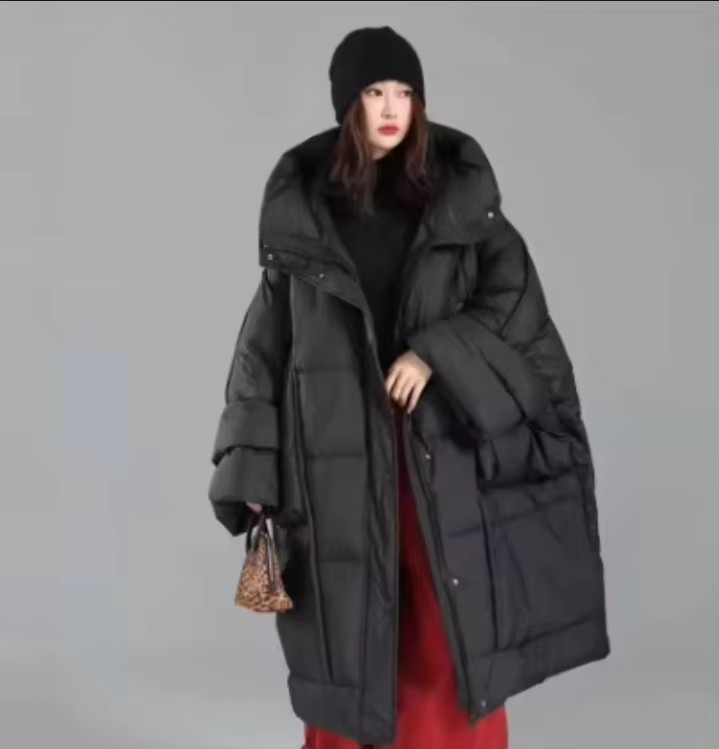 Kışlık Düz Yaka Bol Şişme Mont - Women'S Fashion Parka incelemesi ve fiyatı