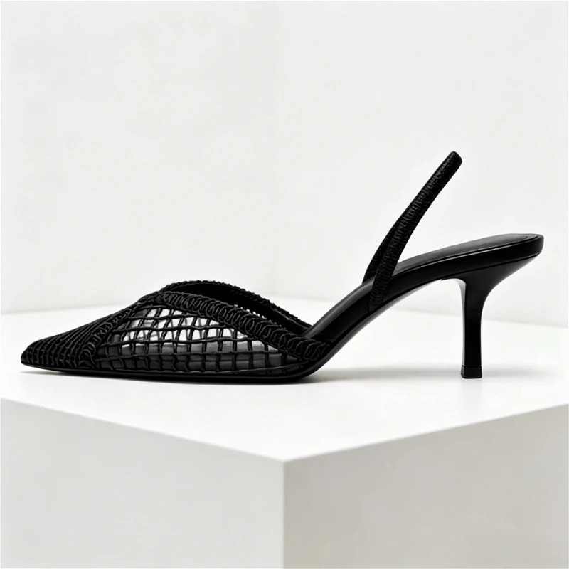 Örgü Dokuma Topuklu Sandalet K - Women'S Fashion Brand Shoes incelemesi ve fiyatı