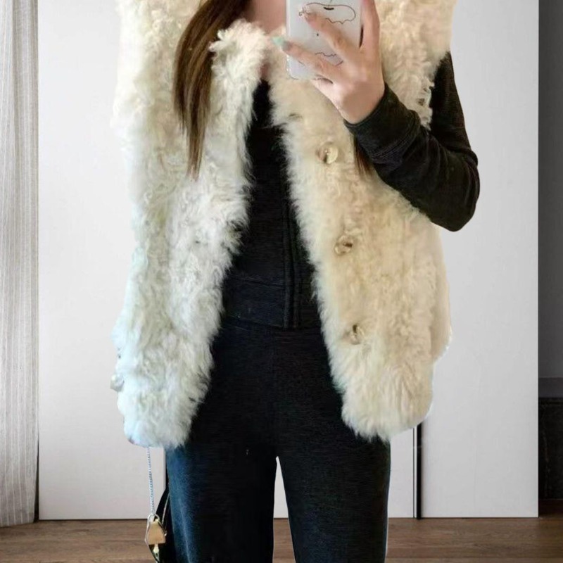 Kadın 2026 Sonbahar Kış Yeni S - Sherpa Coat Women incelemesi ve fiyatı
